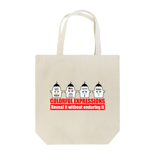 COLORFUL EXPRESSIONS Tote Bag