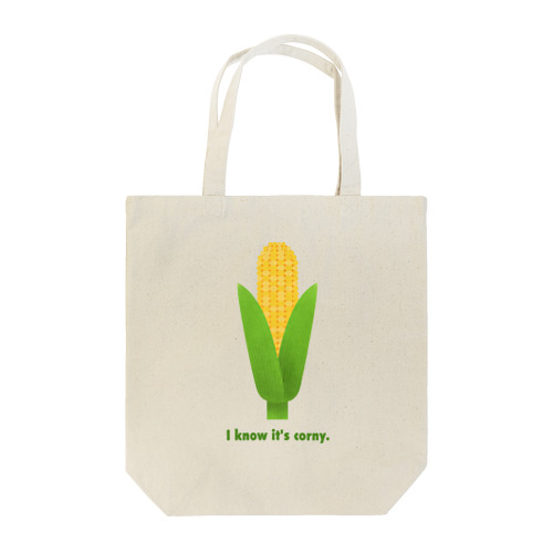 I know it's corny. Tote Bag