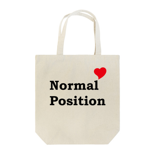 Normal Position トートバッグ