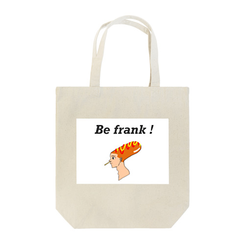 Be frank !  トートバッグ Tote Bag
