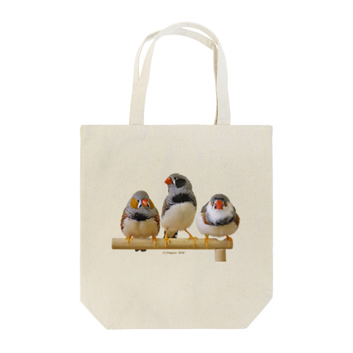 3羽キンカ Tote Bag