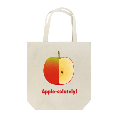 Apple-solutely!　 Tote Bag