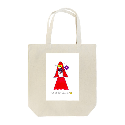 Q is for Queen Tote Bag