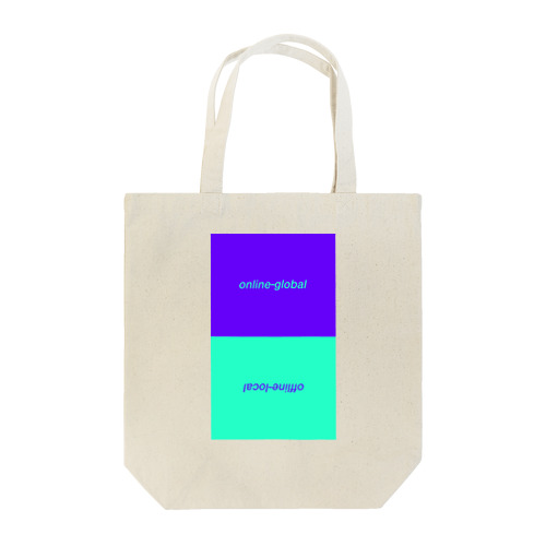 online or offline Tote Bag