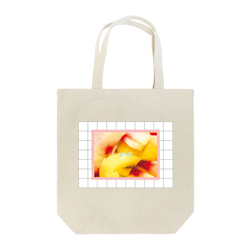 FRUIT　peach&goldkiwi Tote Bag