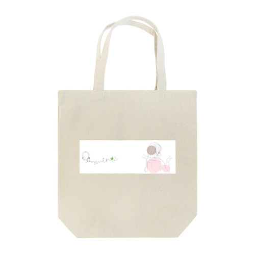 Wピース(後ろ姿) Tote Bag