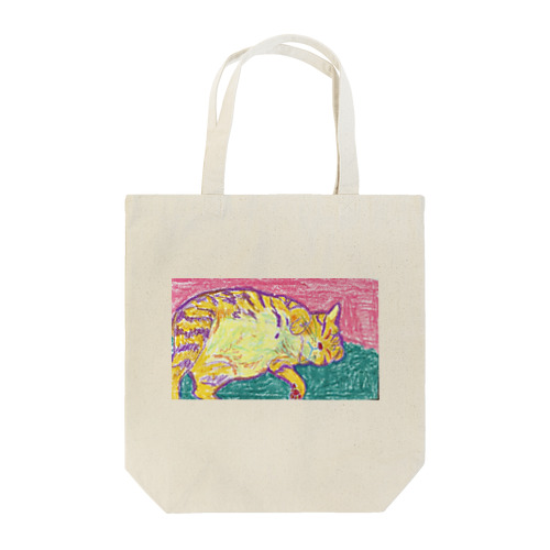 キジトラ猫ちゃん ごろーん Tote Bag