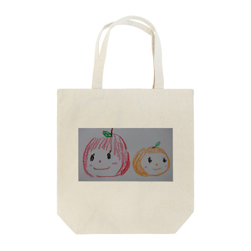 りんごちゃん みかんちゃん Tote Bag