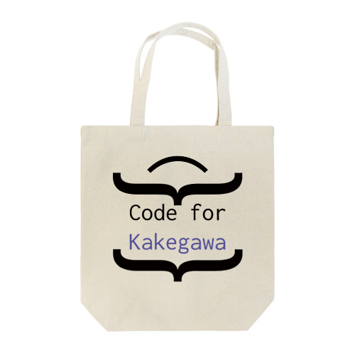 Code for Kakegawa Logo Goods Tote Bag
