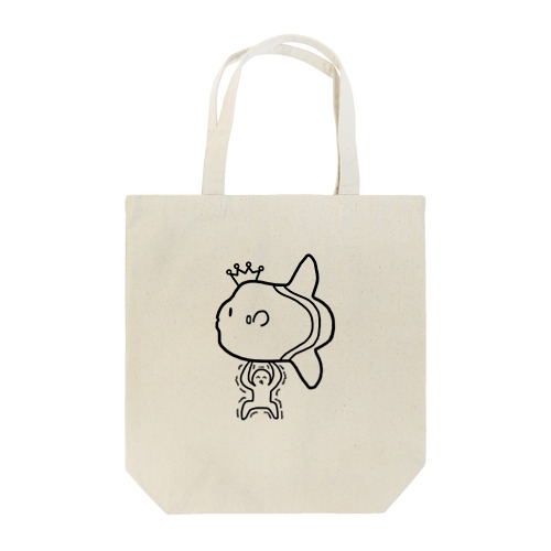 硬骨魚類王ウシマンボウ Tote Bag