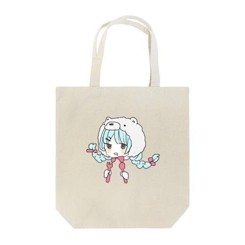 しろくま少女は夢を見る Tote Bag