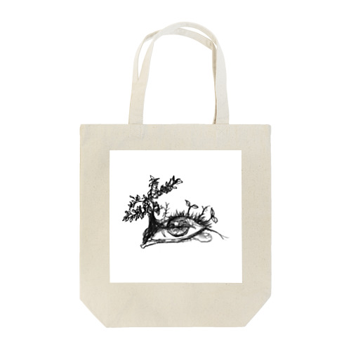 目から芽 Tote Bag