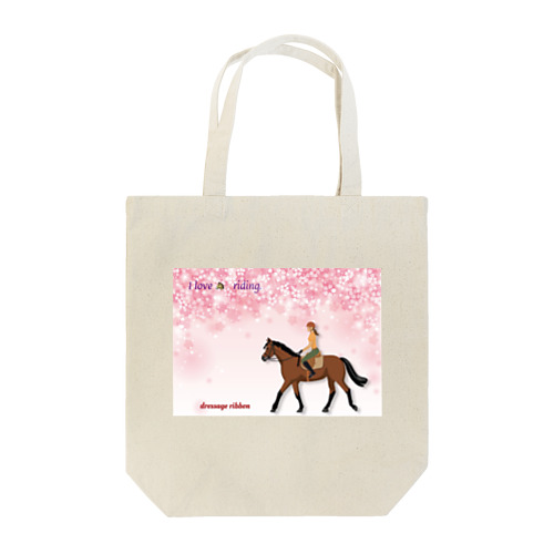 桜　horse トートバッグ