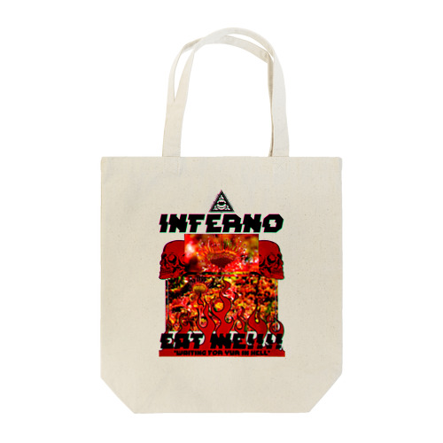 「inferno」 トートバッグ