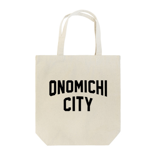 尾道市 ONOMICHI CITY ロゴブラック Tote Bag