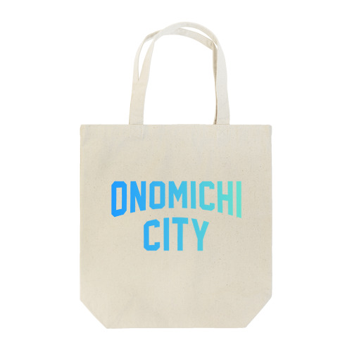 尾道市 ONOMICHI CITY ロゴブルー Tote Bag