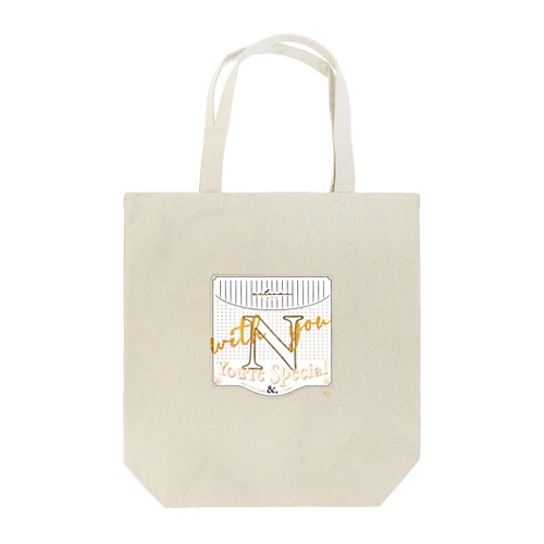 アルファベット・数字アイテム 【 N 】 Tote Bag
