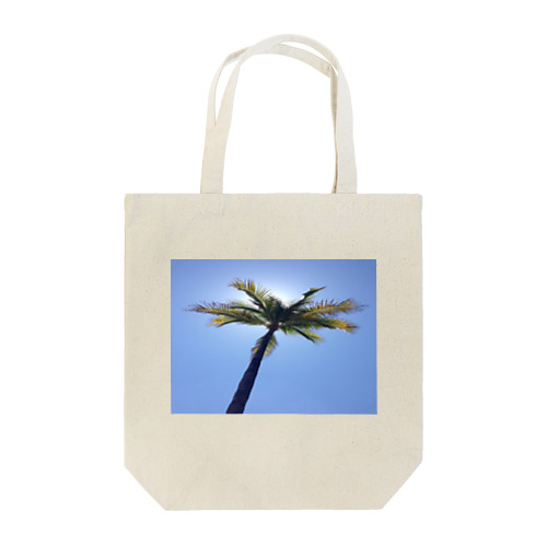 椰子の木 南国の夏 トートバッグ