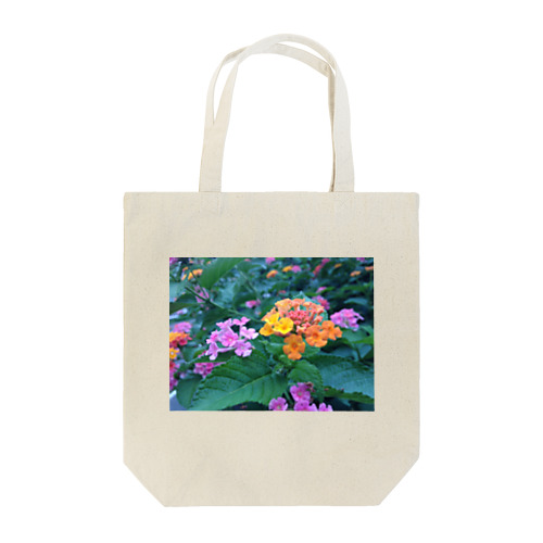 夏の朝の花 Tote Bag