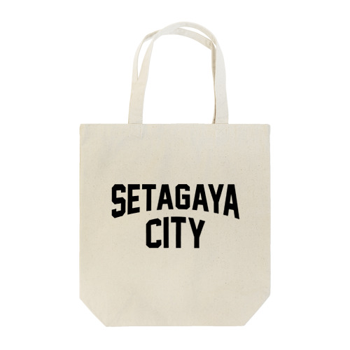 世田谷区 SETAGAYA CITY ロゴブラック Tote Bag