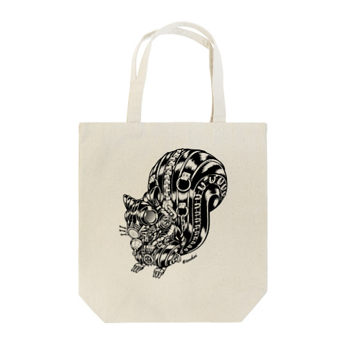 Animalia Kinky “ Black Squirrel ” Tote Bag