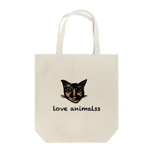 ねこのぽーちゃん　動物救済プロジェクト Tote Bag