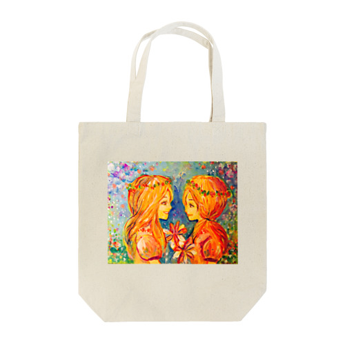 Identical twins Tote Bag