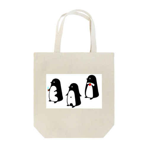 ボディーライン［ペンギンさん］ Tote Bag