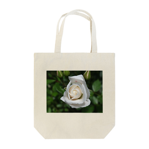 白薔薇 Tote Bag