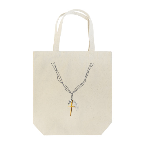 Cross Necklace トートバッグ