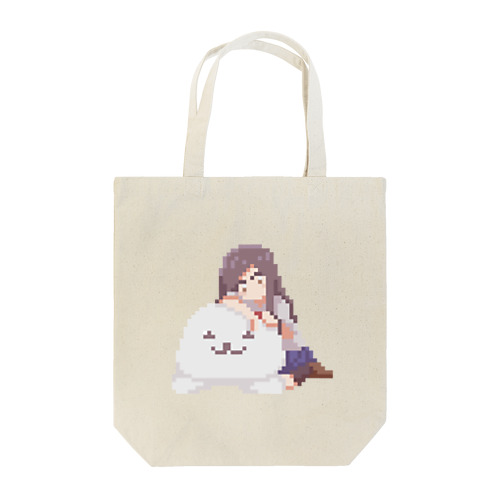 アザラシと女子高生 Tote Bag