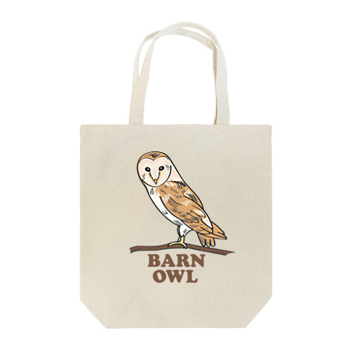 BARN OWL -メンフクロウ- トートバッグ
