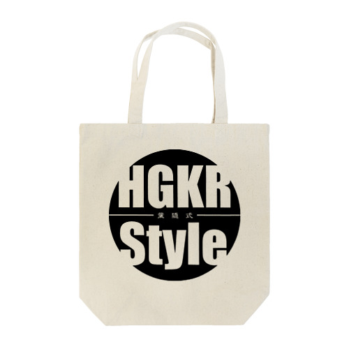 葉隠式　黒ロゴ Tote Bag