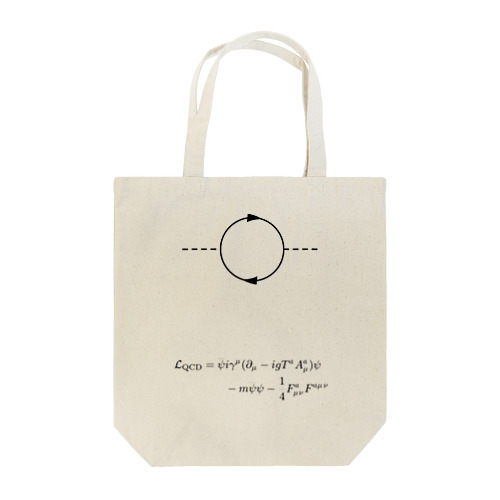数式01(QCD Lag.) Tote Bag
