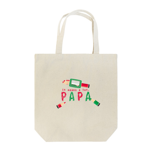 ちびた色鉛筆 PAPA*A Tote Bag