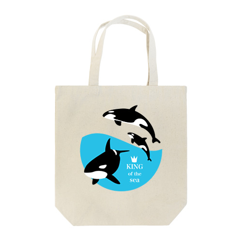 海の王者シャチ Tote Bag