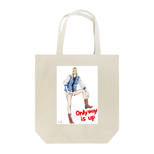 Only way is up Tote Bag