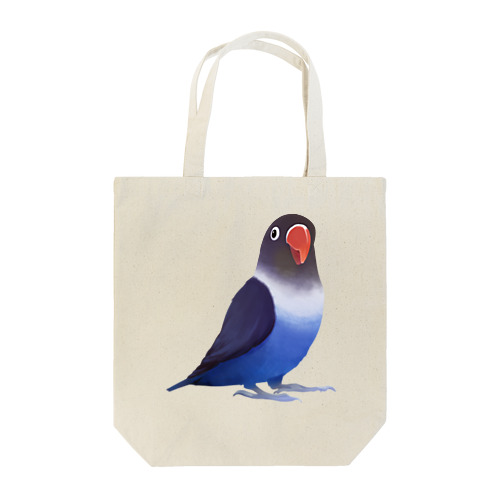 ボタンインコ　おすましコバルトブルー【まめるりはことり】 Tote Bag