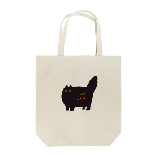 強気な黒猫 Tote Bag