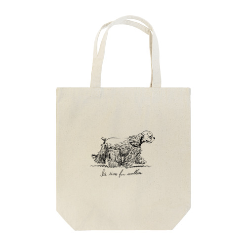 It's time for walkies! Tote Bag