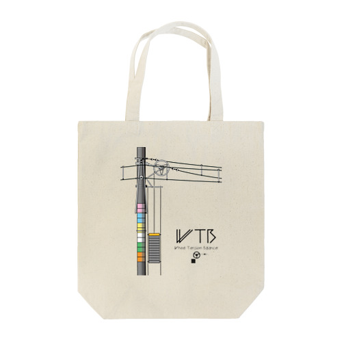 WTBと電柱（高崎エリア） Tote Bag