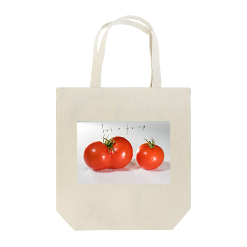 トマトは水分です Tote Bag