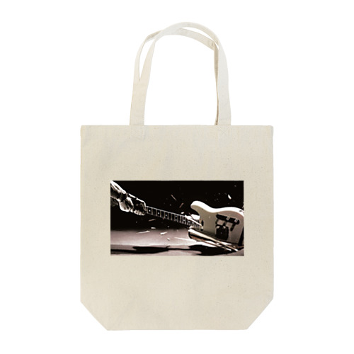 クラッシュギター Tote Bag