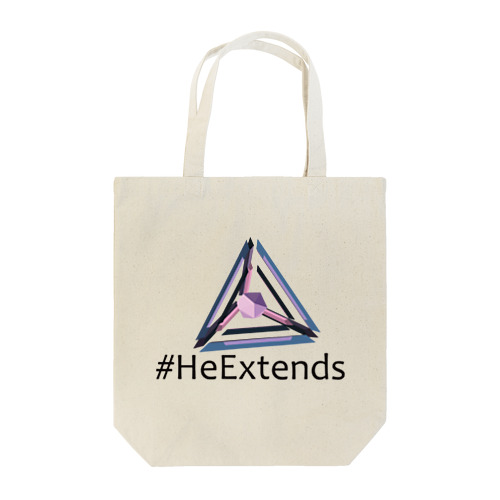 Linkamp #HeExtends Tote Bag