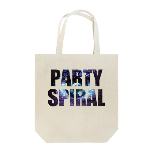 PARTY SPIRAL T-SHIRT トートバッグ