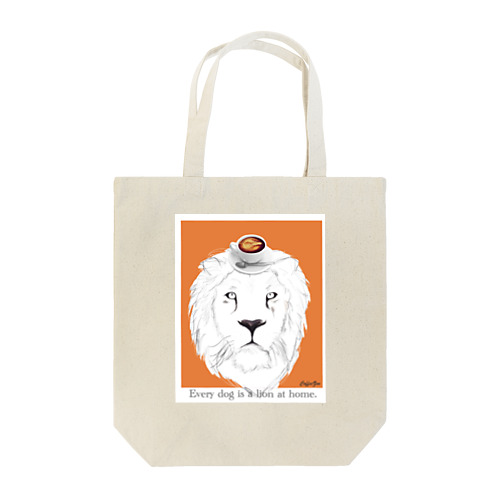 ライオン　オレンジ Tote Bag