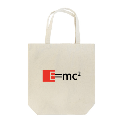 E=mc2 トートバッグ