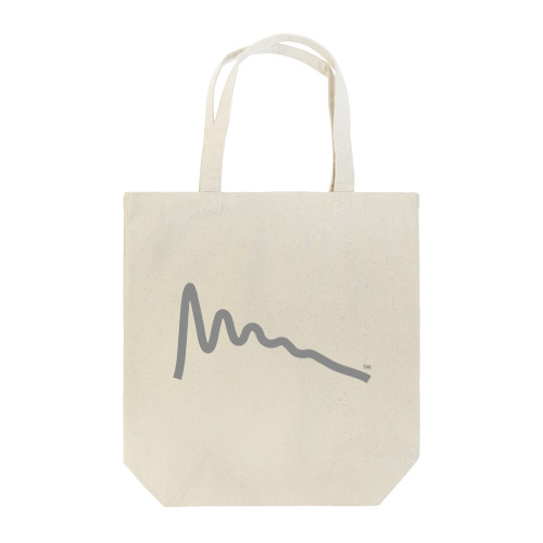 303_wave_gray_TP_C Tote Bag