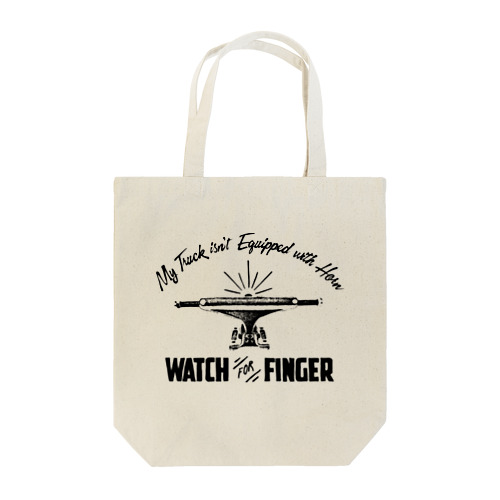 Watch For Finger トートバッグ