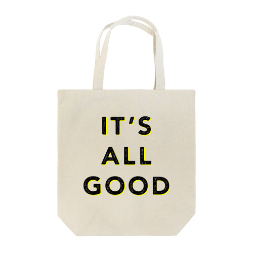 IT'S ALL GOOD YELLOW Tote Bag